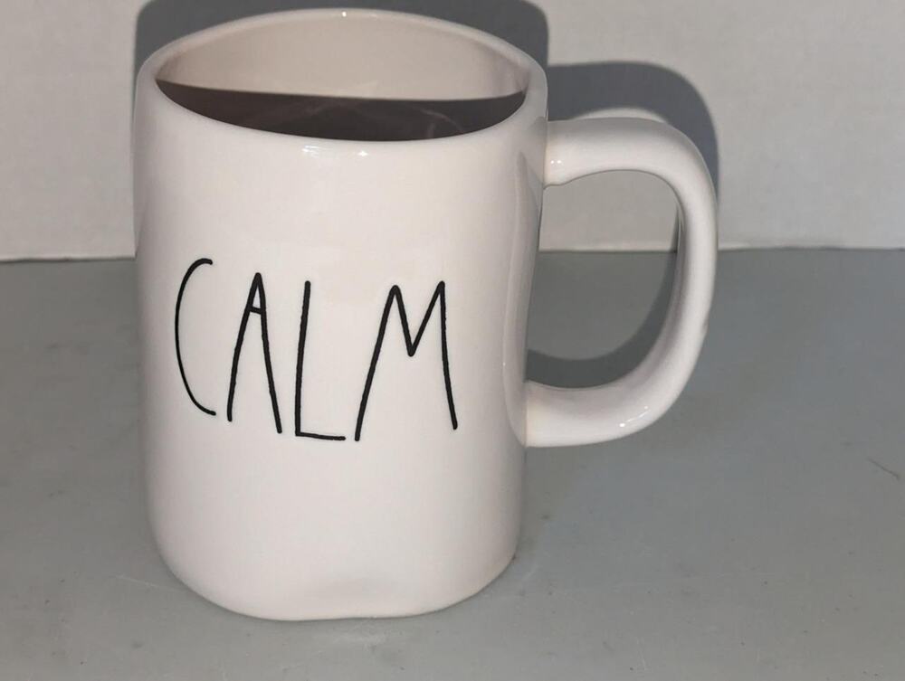 Rae Dunn Calm 4 3/4" Mug Artisan Collection By Magenta #200 -082316